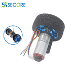 Robot Toy Planetary Gear Reduction Motor 24VDc 65mm Wheel With Encoder