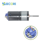 High Torque Dc Reducer Motor 99rpm 17.8W With Double Gear Boxes