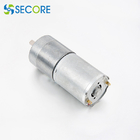 Metallic Miniature DC Gearmotor Sweeper Shredder 25mm Brushed DC Motor With Gearbox
