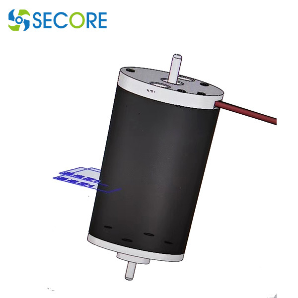 Customize Dual Shaft Brush DC Motor 42mm OD 4800rpm For Parking Air Heater