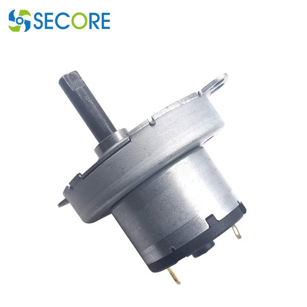 9V 12V DC 520 Motor With Flat Gearbox, 5rpm 10kg High Torque Motor For Wash Machine